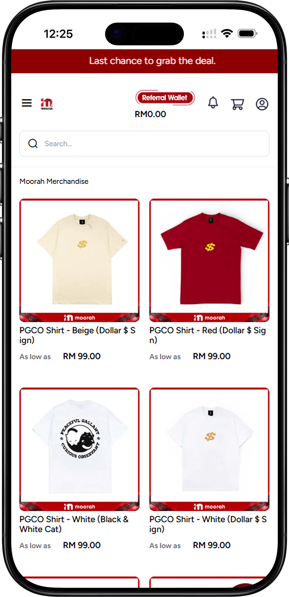 Moorah T-Shirt Collection