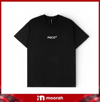 PGCO Shirt - Black (Gold & White Cat)
