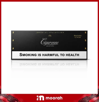 Cigaronne Royal Slims XL Filter Black (1 Carton / 10 Packs)