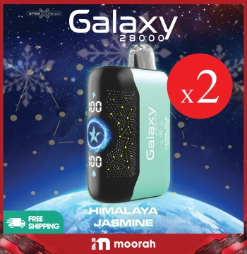 Galaxy Ice - Himalaya Jasmine [2 PCS] 28K Puffs